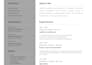 design a modern editable canva resume